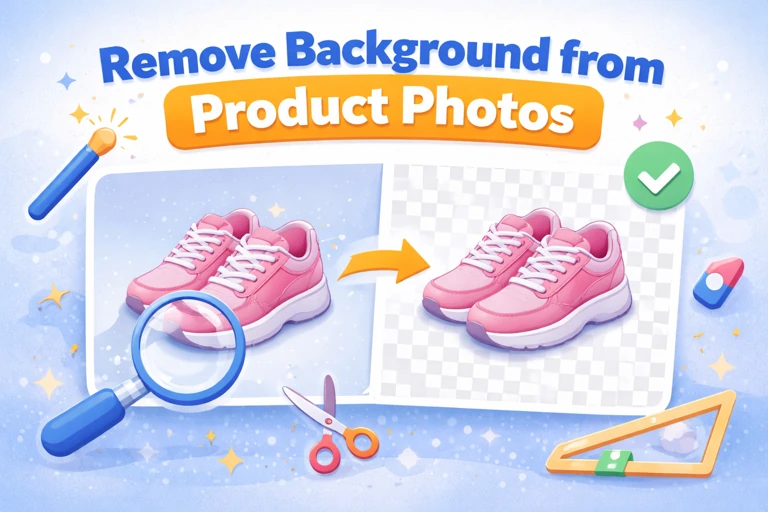Remove background from product photos for e-commerce and product listings