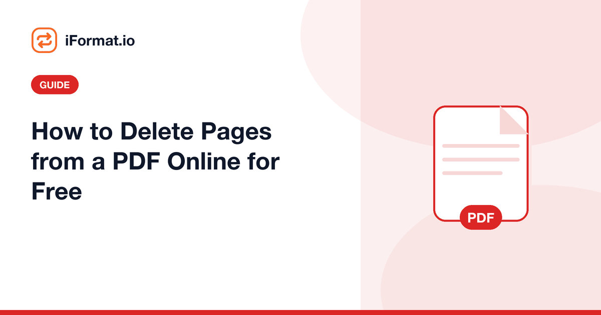 How to Delete Pages from a PDF Online for Free