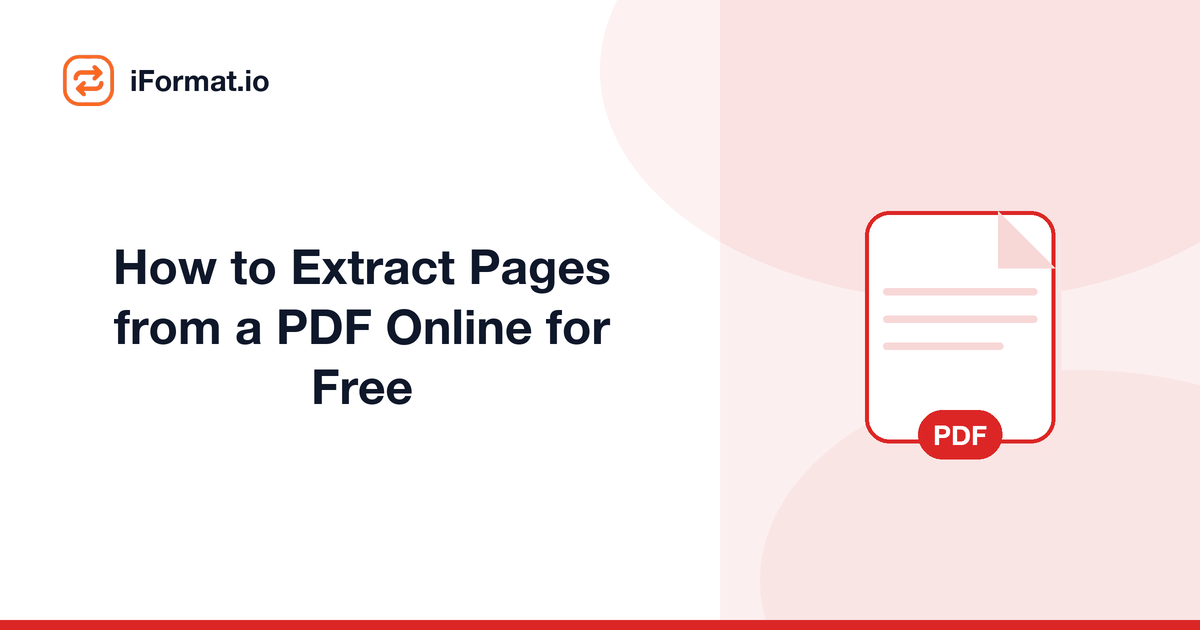 How to Extract Pages from a PDF Online for Free