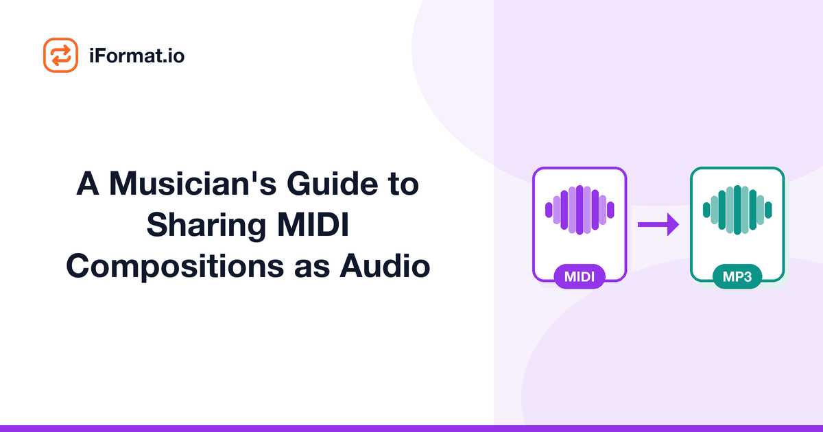 A Musician's Guide to Sharing MIDI Compositions as Audio